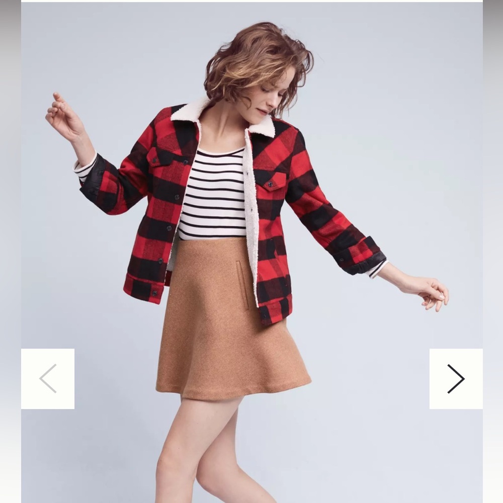 Levi's Plaid Sherpa Trucker Jacket